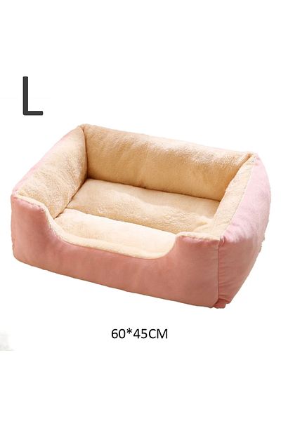 Choice Pink-L Bed for Cats Pet Products Cushions Kitten Goods Accessories Dog All Houses Supplies Things Ac