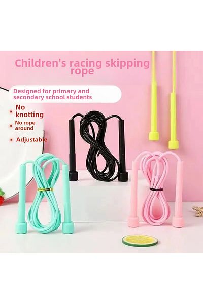 Choice Black Racing Skipping Rope for Fitness and Weight Loss, Special for Girls, Adult Women, Fat Burning,