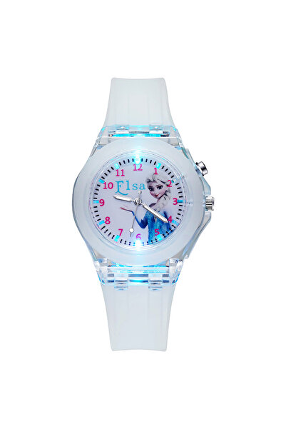 Choice ساعات ديزني للأطفال للبنات بسوار سيليكون الأميرة إلسا فروزن 2 صوفيا فل...