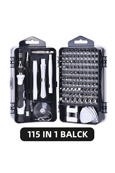 Choice 115 in 1 Black 115/117 in 1 Precision Screwdriver Set Magnetic Torx He...