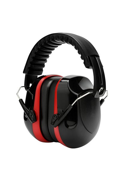 Choice واقيات أذن قابلة للتعديل مضادة للضوضاء SNR-34dB باللونين الأحمر والأسود، مناسبة للعمل والدراسة