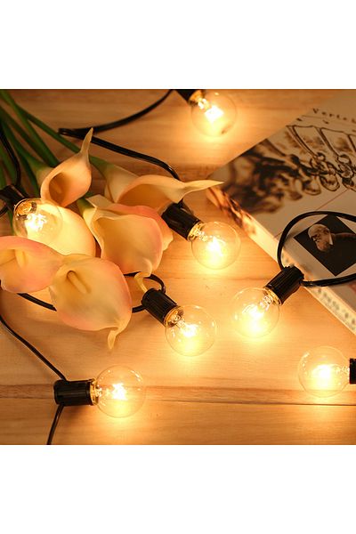 Choice 25 pcs 25 Pack AC230V G40 Globe Tungsten Incandescent Bulb Lamp E12 Base Socket Holder IP44 Waterpro