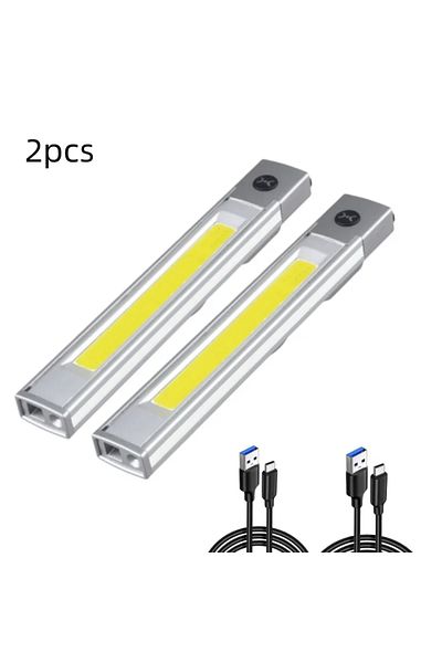 Choice polymer Battery 2pcs 800LM Super Bright LED Keychain Flashligh USB-C Rechargeable,IPX4 Waterproof Mi