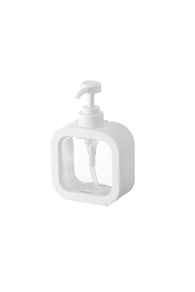 Choice 300 ml 1PC Large Capacity Transparent Soap Dispenser Bottle with Press Pump for Kitchen Bathroom Tra