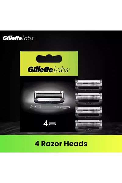 Choice 504JG Gillette Razor Blades Suitable for Labs Razor Aurora Series Razor 4 Blades/Pack
