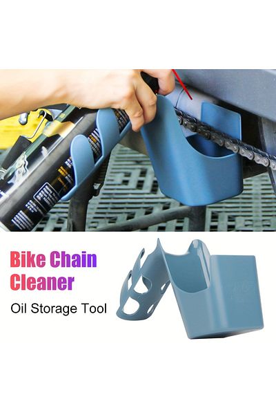 Choice Motorcycle Bike Chain Oil Storage Tool Box Chain Cleaning Oil Splash-Proof Tool Agent Widely Used...