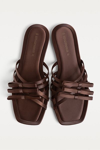 Stradivarius Flat slider sandals