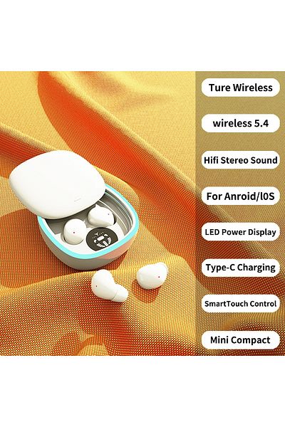 Choice White New Mini13-n Ultra Small Mini Invisible Wireless Bluetooth Earphones In Ear Sleep Earbuds Nois