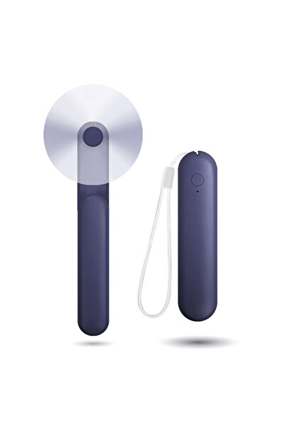 Choice5 Blue Handheld Mini Fan, Portable Small Pocket Fan, USB Rechargeable P...