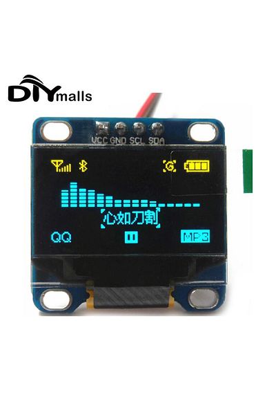 Choice 0.9inch Yellow Blue 0.96" 1.3" Inch OLED Display Module White Yellow Blue I2C IIC Serial OLED LCD LE