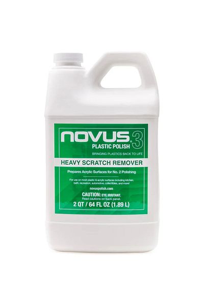 NOVUS Soluție pentru îndepărtarea zgârieturilor fine de pe suprafețele din plastic și acrilic, NOVUS nr. 3, cantitate 1, 89L