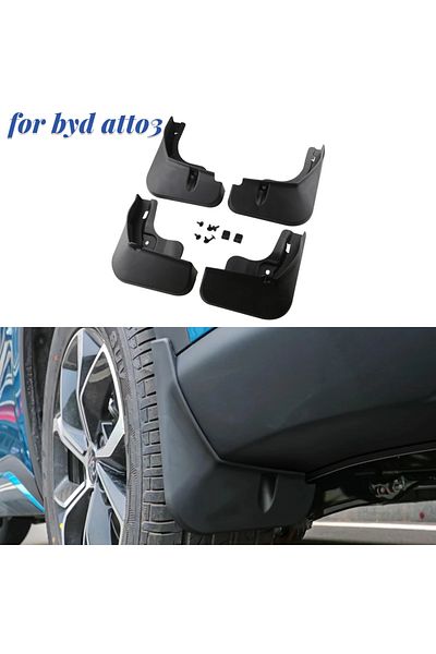 Choice Car Mud Flaps Car Mudflap for BYD Atto 3 Yuan Plus Atto3 2021 2022 2023 Mudguard Splash Guards Fe...