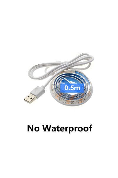 TRANYTON Waterproof 50cm UV LED Strip Light 5V DC 2835 0.5M 1M 2M Waterproof Purple Ribbon Ultraviolet USB R