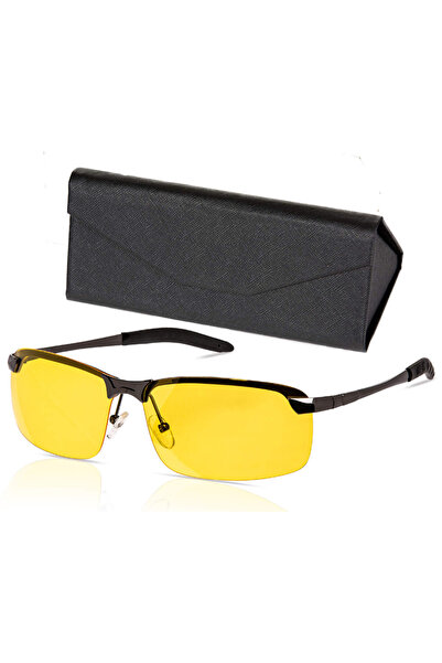Choice YELLOW Cycling for Men Women Anti-Glare Night Vision Driving Glasses f...