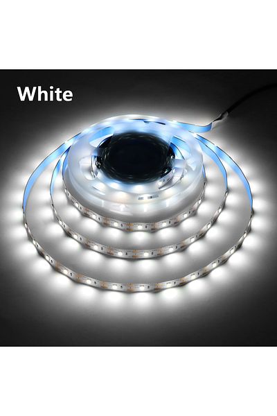 MALITAI 5M USB Power White DC 5V USB LED Strips 2835 Diode Tape LED Ribbon Light TV Mirror Backlight Lightin