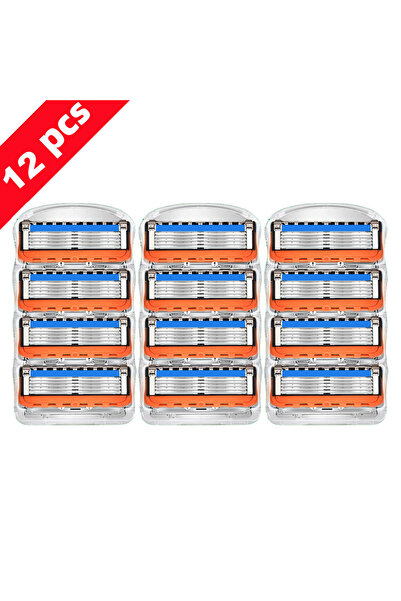 Choice6 12 قطعة من الشفرات الجديدة المكونة من 5 طبقات، شفرات بديلة، ماكينة حل...