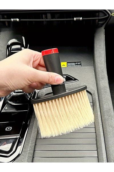 Choice Black Car Interior Cleaning Tool Air Conditioning Outlet Cleaning Brush Fine Brush Car Interior Gap