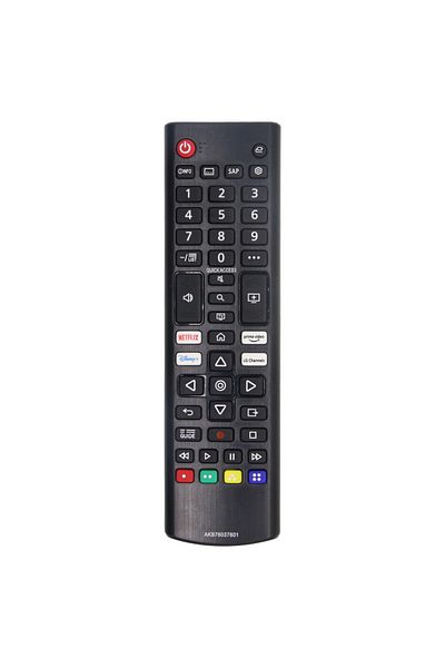 Choice1 black Universal Remote Control AKB76037601 for All Models LG TV LED HD 4K Smart UHD HDTV with Prime-
