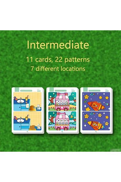 Choice Intermediate An educational fault finding game: reusable wiping paper for focus and attention traini