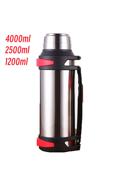 Choice زجاجة ترمس سعة 4000 مل، قوارير مياه بسعة كبيرة، زجاجة ترمس من الفولاذ ...