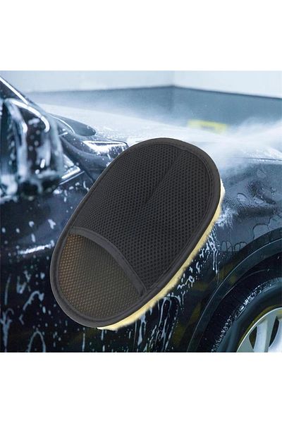 Choice 3pcs 1/10pcs Car Cleaning Sponge Glove Car Polishing Washing Mitt Gloves Microfibre Wash For Automot