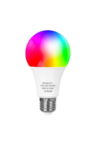 GGBEE Tuya E27 Led Light Tuya WiFi Smart Bulb E27 9W Bluetooth RGB 110V 220V Smart Light Dimmable LED Ligh