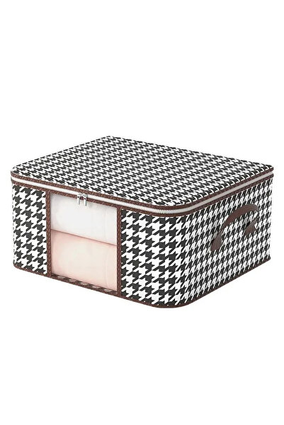 Choice Box Black Foldable Storage Box with Handle - Clear Window & Dustproof ...