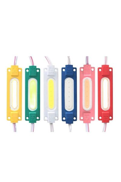 HOSDALY Blue 12V COB LED Modules Advertising Luminous Characters Backlight Modules IP65 Waterproof White Red