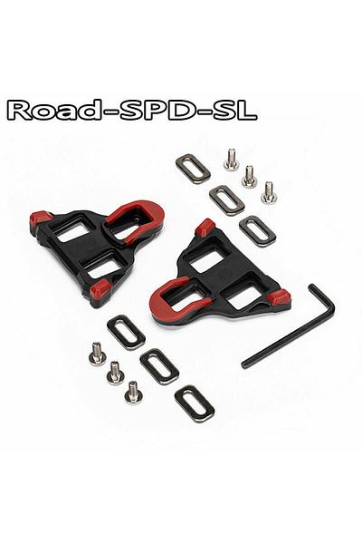 BUCKLOS FIT-SPD SL BUCKLOS Road Bike Cleat 0 Degree 9 Degree Cycling Shoe Clest Speed Bicycle Pedal Cleats F
