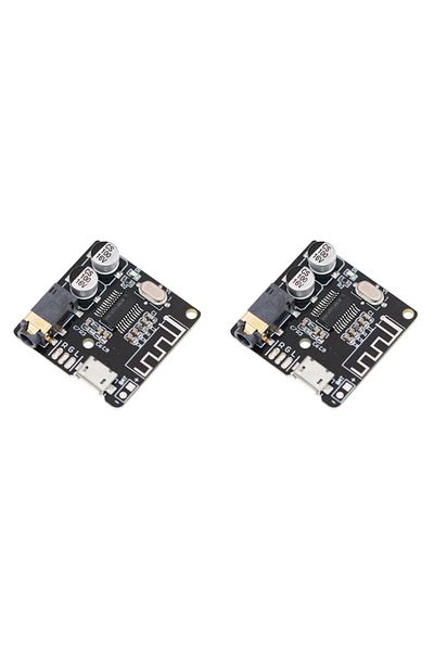 VODOOL 2 PCS Bluetooth-compatible 5.0 Audio Receiver Board DC 3.7-5V MP3 Lossless Decoder Board Dual Channe