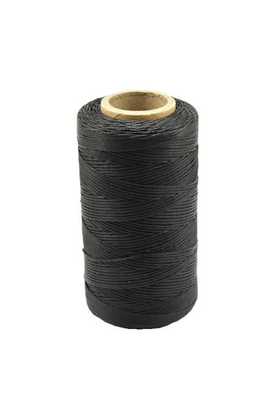 Choice black 260 m Nylon Leather Sewing Waxed Thread, Practical Long Stitching Thread, for Leather Craft DI