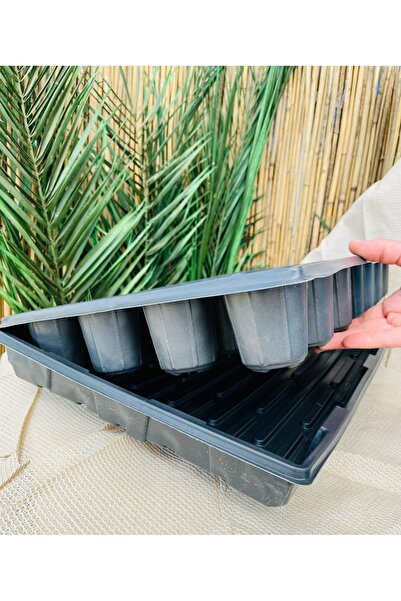 Ekodoğa Fide Viyol Tepsisi 25 Adet Derinlik 5 cm Viyol Altılığı Saksı Altlığı...