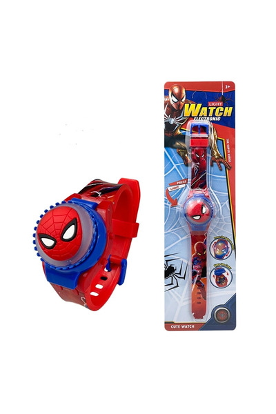 Choice ساعة SM-xzbox الجديدة للأطفال سبايدرمان للأولاد برسومات كرتونية هالو كيتي ستيتش للأطفال مع خاصية الدوران