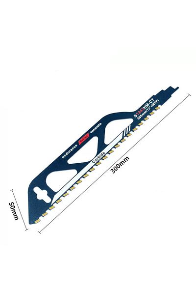 Choice 300mm-399mm 1pc 12in Demolition Masonry Reciprocating Saw Blade - Hard Alloy Blade for Cutting Brick