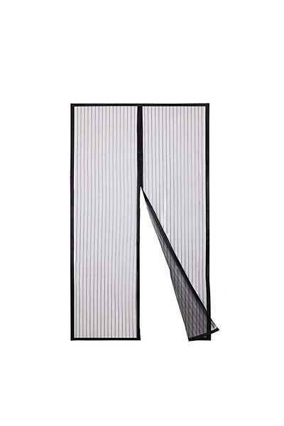 Choice Black 100 x 210cm Heavy Duty Magnetic Screen Door Mesh Curtain Mosquito Net Bug Hands Free Partition