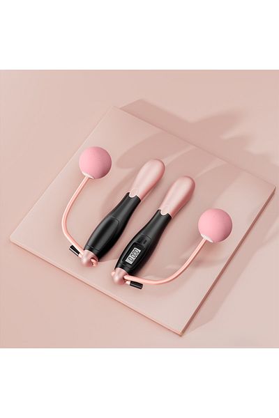Choice Black powder Steel wire rope counting skipping rope cordless weight-bearing skipping rope weight los