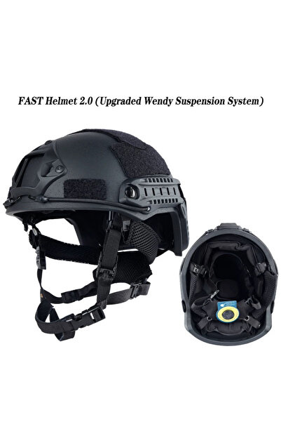 Choice1 خوذة باليستية سوداء عالية الجودة من كيفلر MH خوذة تكتيكية عالية القطع...