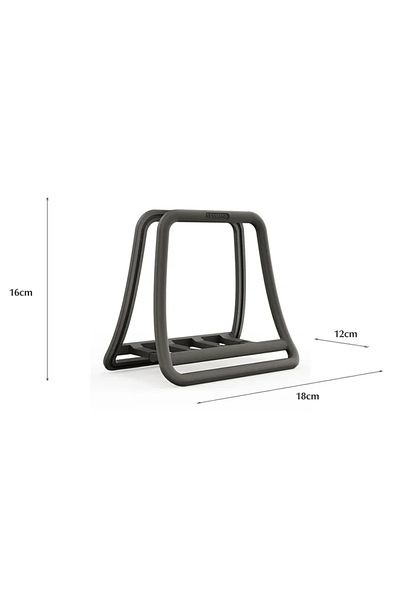 lamgool black Universal Vertical Laptop Stand Foldable Tablet Desktop Stand Notebook Dock for Macbook Air Pr