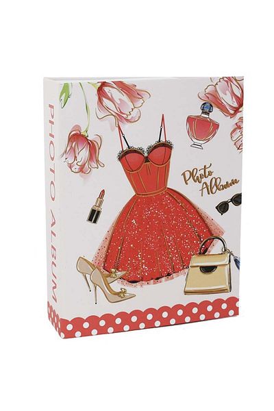 PUFO Album foto în cutie, Pufo Passion for Red, 20 x 18 cm, roșu