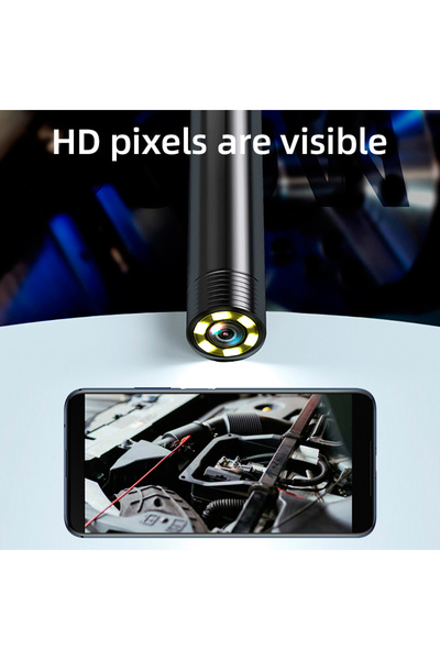 Kerui 1m soft cable Android Type-C USB Endoscope Camera 7mm Hard Cable Mini Camera for PC Android Phone En