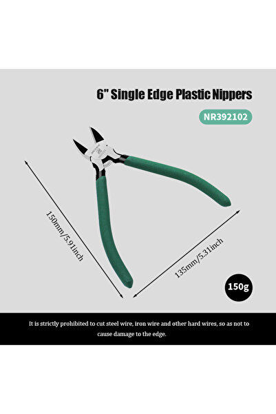 Choice 6 inch AMR Carbon Steel Plastic Pliers 5/6/8 Inch Nippers Electrical W...