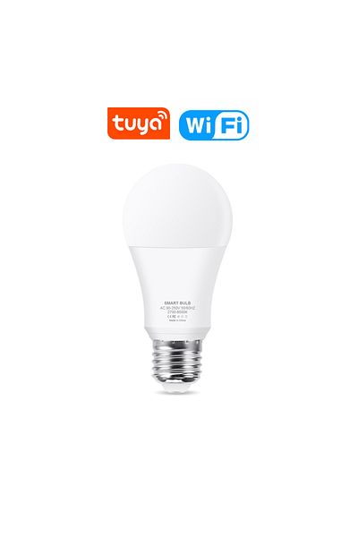 arteco 1PCS 15W 15W WiFi Smart Led Light Bulb E27 LED RGBCW Smart Bulb Voice Control Via Google Home Tuya S