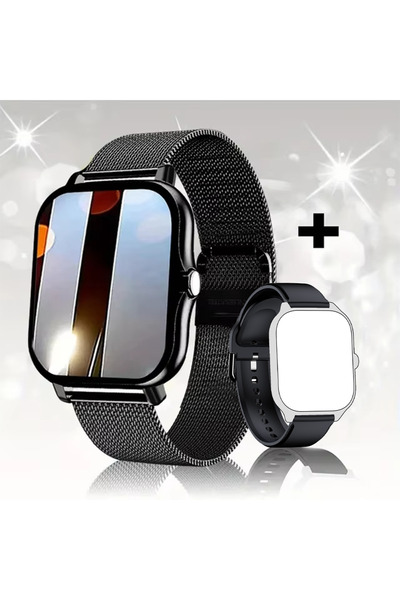 Choice ساعة ذكية KESHUYOU 2025 سوداء اللون، شاشة عالية الدقة 2.01 بوصة، الرد ...