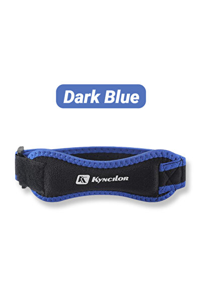 Choice شريط حماية الرضفة باللون الأزرق الداكن، دعامة وتر الركبة، شريط امتصاص ...