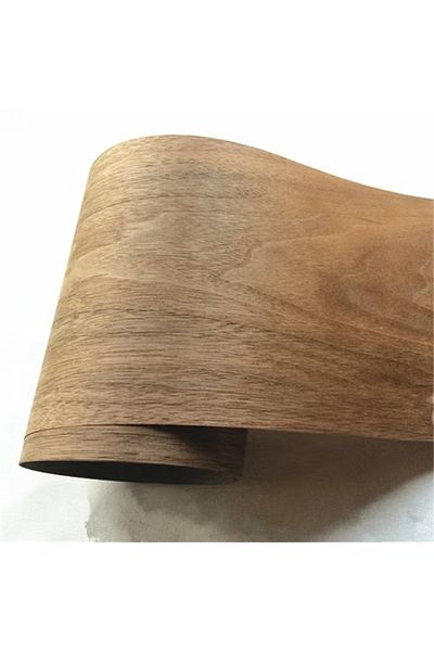 Choice 1pc 1 roll 230-250cm Shabili wood furniture showcase wood veneeThin Handmade DIY Solid Wood Decorati