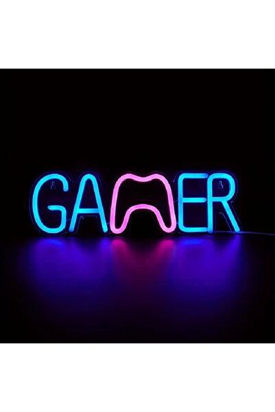 Choice لافتة نيون LED على شكل لوحة ألعاب لديكور غرفة اللاعبين، لافتة نيون للأ...