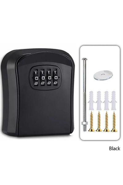 Choice Y45 Black Password Lock Box Anti-theft Home Cat Eye Storage Management Decoration Password Secure Du