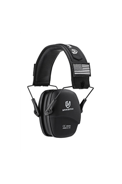 Choice واقيات أذن YHKEMA سوداء اللون لحماية السمع أثناء الرماية والصيد التكتي...