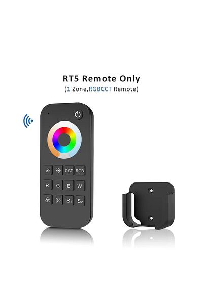 Choice RT5 1 Zone Remote MJJC WT5 Tuya Smart Life LED Controller 12V 24V 5 in 1 RGBCCT LED Strip Light Cont