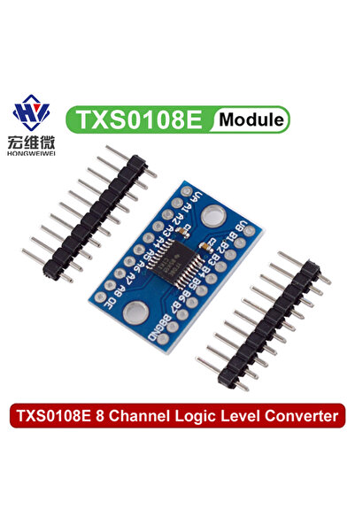 Choice 3.3V 5V TXS0108E 8 Channel Logic Level Bi-directional Converter Module...